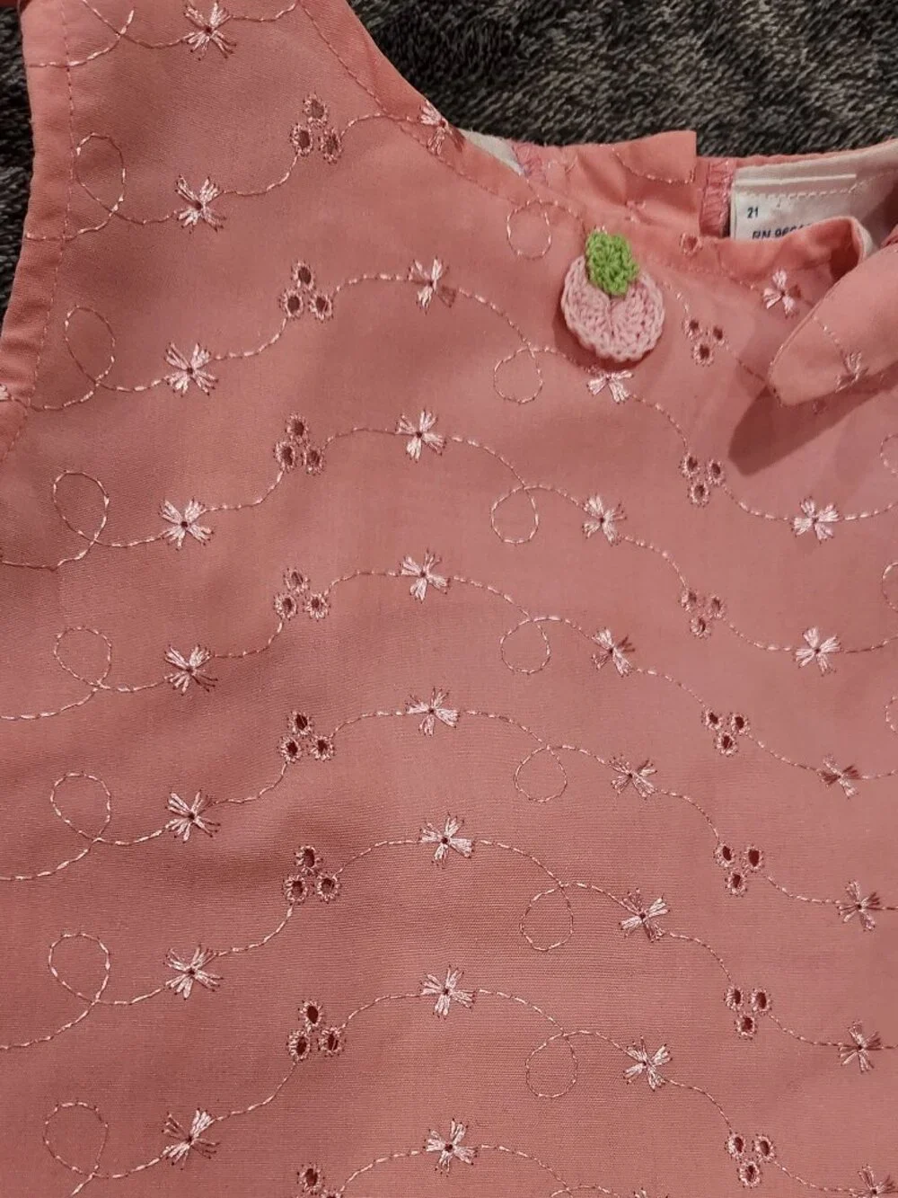 Little Angel - Baby Girls' 2-Pc Strawberry Short Set